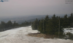 Lysá hora, pohled na západ