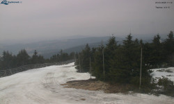 Lysá hora, pohled na západ