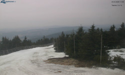 Lysá hora, pohled na západ