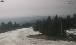 Lysá hora, pohled na západ