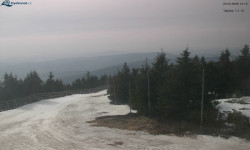 Lysá hora, pohled na západ