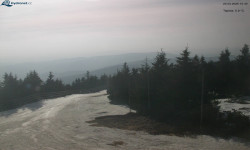 Lysá hora, pohled na západ