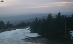 Lysá hora, pohled na západ