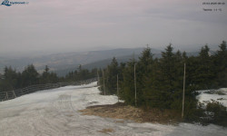 Lysá hora, pohled na západ