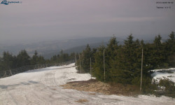 Lysá hora, pohled na západ