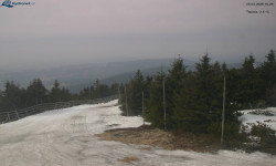 Lysá hora, pohled na západ