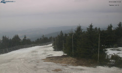 Lysá hora, pohled na západ