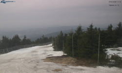 Lysá hora, pohled na západ