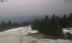 Lysá hora, pohled na západ