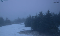 Lysá hora, pohled na západ