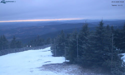 Lysá hora, pohled na západ