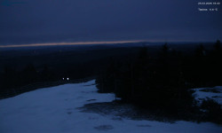 Lysá hora, pohled na západ