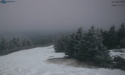 Lysá hora, pohled na západ