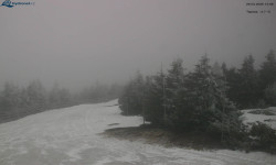 Lysá hora, pohled na západ