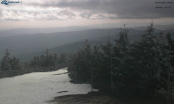 Lysá hora, pohled na západ