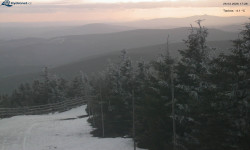 Lysá hora, pohled na západ