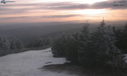 Lysá hora, pohled na západ