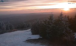 Lysá hora, pohled na západ