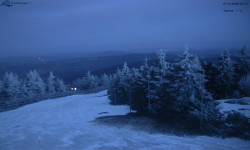 Lysá hora, pohled na západ