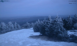 Lysá hora, pohled na západ