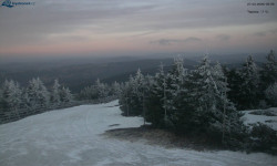 Lysá hora, pohled na západ