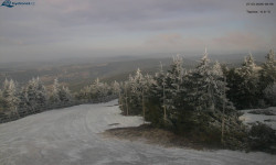 Lysá hora, pohled na západ