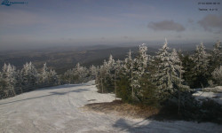 Lysá hora, pohled na západ