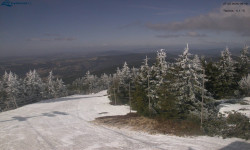 Lysá hora, pohled na západ