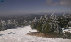 Lysá hora, pohled na západ