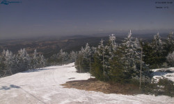 Lysá hora, pohled na západ