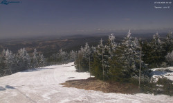 Lysá hora, pohled na západ