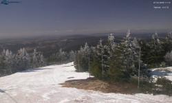 Lysá hora, pohled na západ