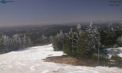 Lysá hora, pohled na západ