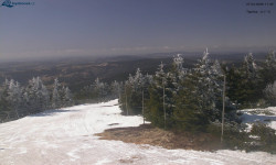 Lysá hora, pohled na západ