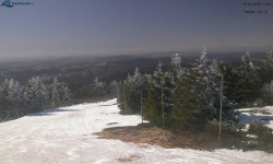 Lysá hora, pohled na západ