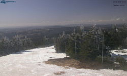 Lysá hora, pohled na západ