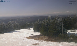 Lysá hora, pohled na západ