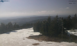 Lysá hora, pohled na západ