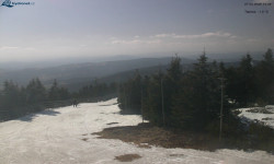 Lysá hora, pohled na západ