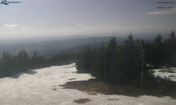 Lysá hora, pohled na západ