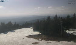 Lysá hora, pohled na západ