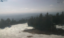 Lysá hora, pohled na západ