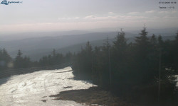 Lysá hora, pohled na západ