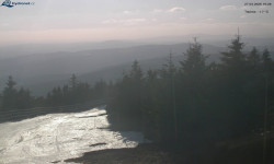 Lysá hora, pohled na západ