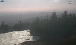 Lysá hora, pohled na západ