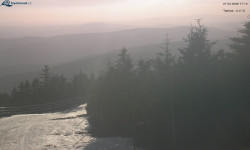 Lysá hora, pohled na západ