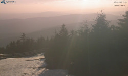 Lysá hora, pohled na západ