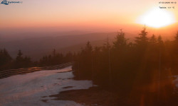 Lysá hora, pohled na západ