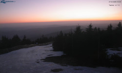 Lysá hora, pohled na západ