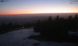 Lysá hora, pohled na západ